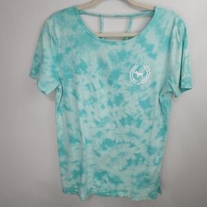 PINK Victoria's Secret Tie Dye Short Sleeve Tee Size XS